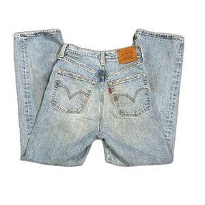 Levi's Light Blue Straight Leg Jeans